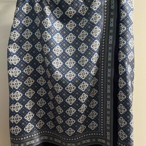 Talbots Silk Wrap Skirt 14